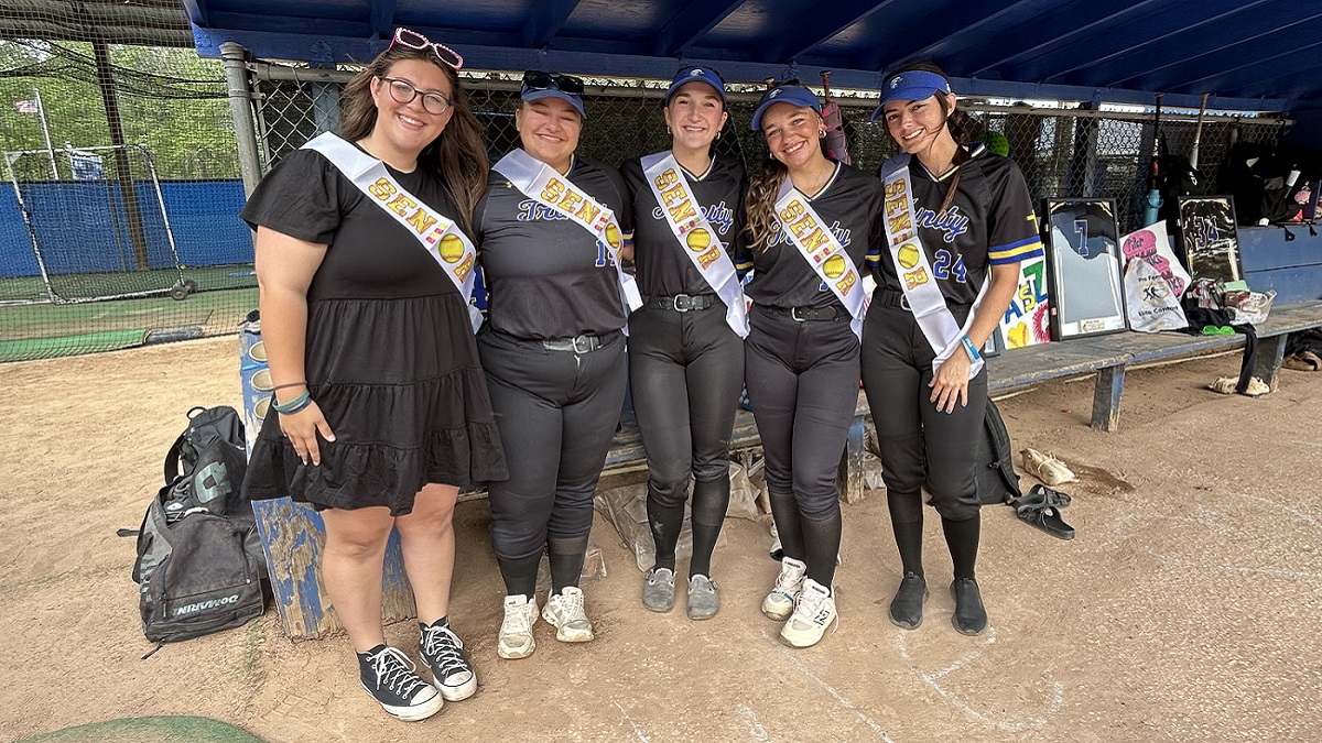 2026 Seniors (L to R): Madison Williford, Kylie Duhig, Ashlee Shaw, Ellarie McGatha, and Piper Young