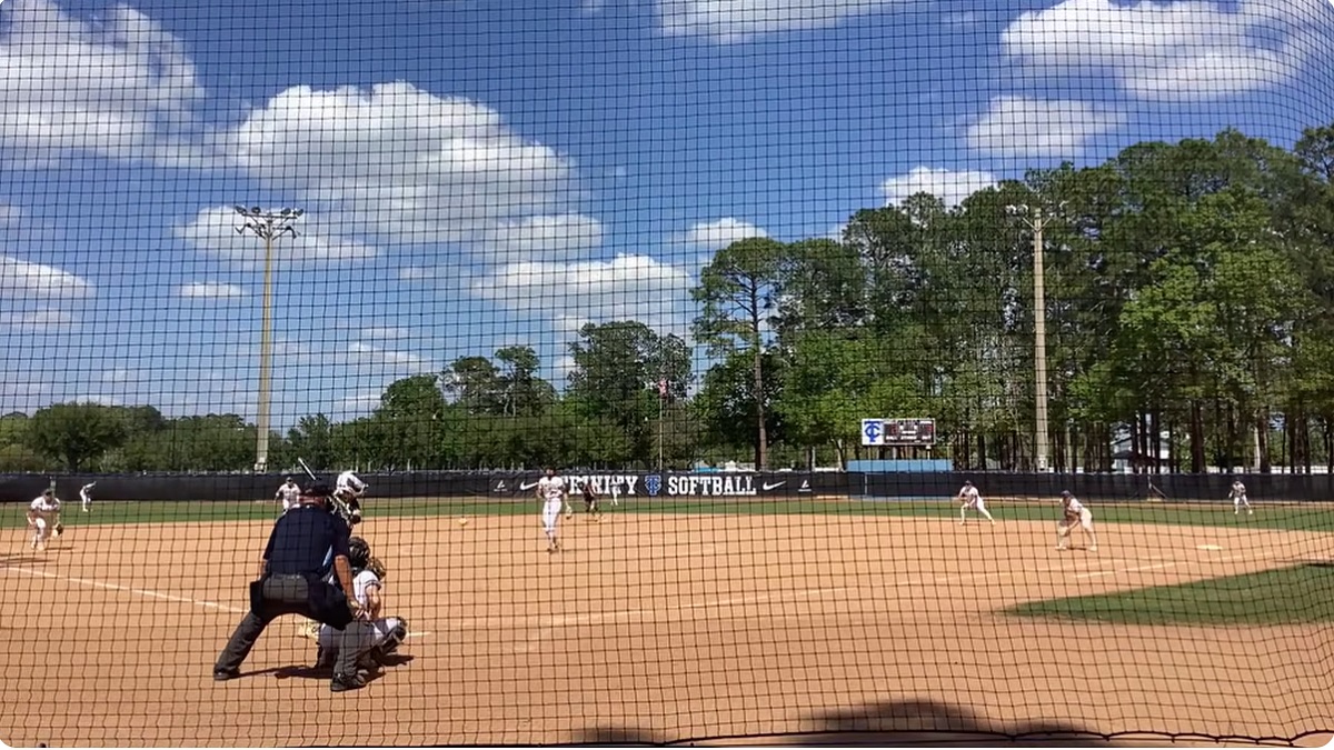 Softball: Dunn's Bat, Young's Arm Lead Eagles to South Region Win over Baptist Florida